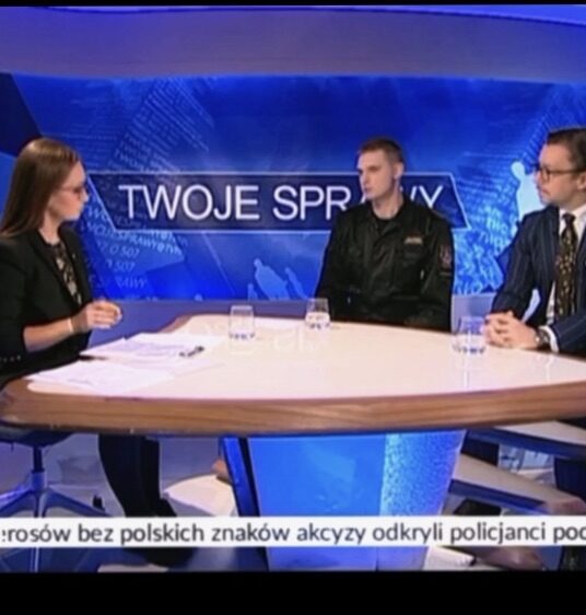 Adwokat Przemysław Rawa-Klocek dla  TVP3 Warszawa